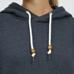 Oxmo OXULRIKA - Jersey Con Capucha - Total Eclipse Melange, Mujer -Oxmo tienda en línea da006458117247dabb3179ce1f3ed3aa