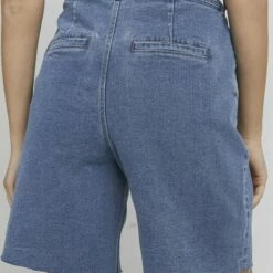 Oxmo Shorts Vaqueros - Mid Blue Denim , Mujer -Oxmo tienda en línea da1d0111bea243459fc9f29641464588