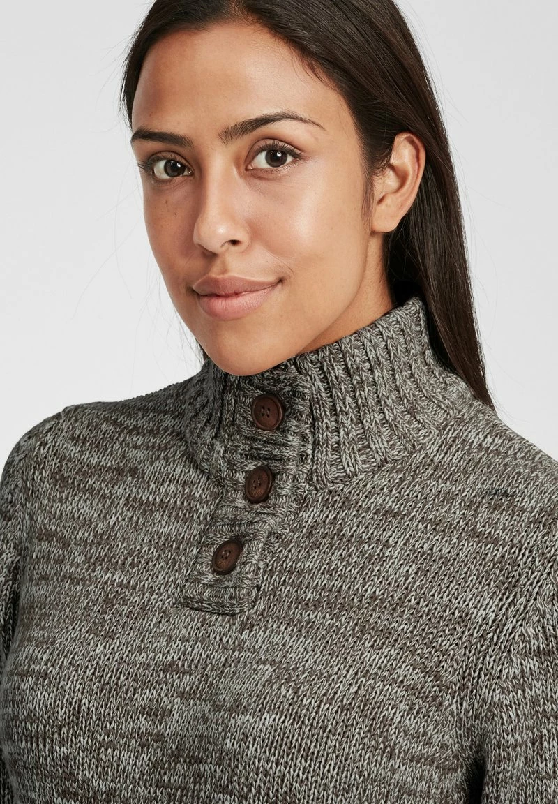Oxmo OXPHILICITA - Jersey De Punto - Dark Grey, Mujer 4 Oxmo OXPHILICITA - Jersey De Punto - Dark Grey, Mujer - Imagen 4