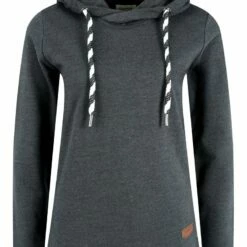 Oxmo OXWANDY - Jersey Con Capucha - Dar Grey M , Mujer -Oxmo tienda en línea dc16ed5db3364094b90265391b3f2939