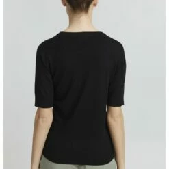 Oxmo OXHELIN - Camiseta Básica - Black, Mujer -Oxmo tienda en línea dc36afa651564e77b4c3d6cc1e11506b