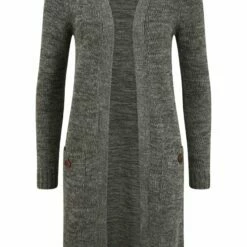 Oxmo OXPHILETTA - Chaqueta De Punto - Dark Grey , Mujer -Oxmo tienda en línea dcd82ca899f94bebbcab5e602ccb3236