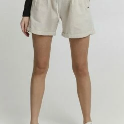 Oxmo Shorts - Oatmeal , Mujer