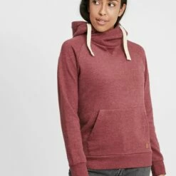 Oxmo OXJULIA - Jersey Con Capucha - Zinfandel Teddy , Mujer