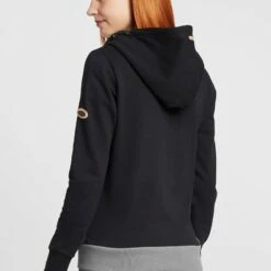 Oxmo OXAGGI - Sudadera Con Cremallera - Black , Mujer -Oxmo tienda en línea df922edcb4674473b62edb144cca31c0