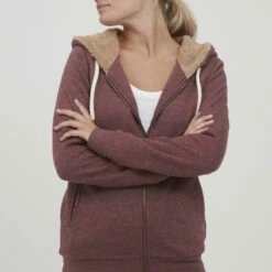 Oxmo OXVICKY - Sudadera Con Cremallera - Red , Mujer