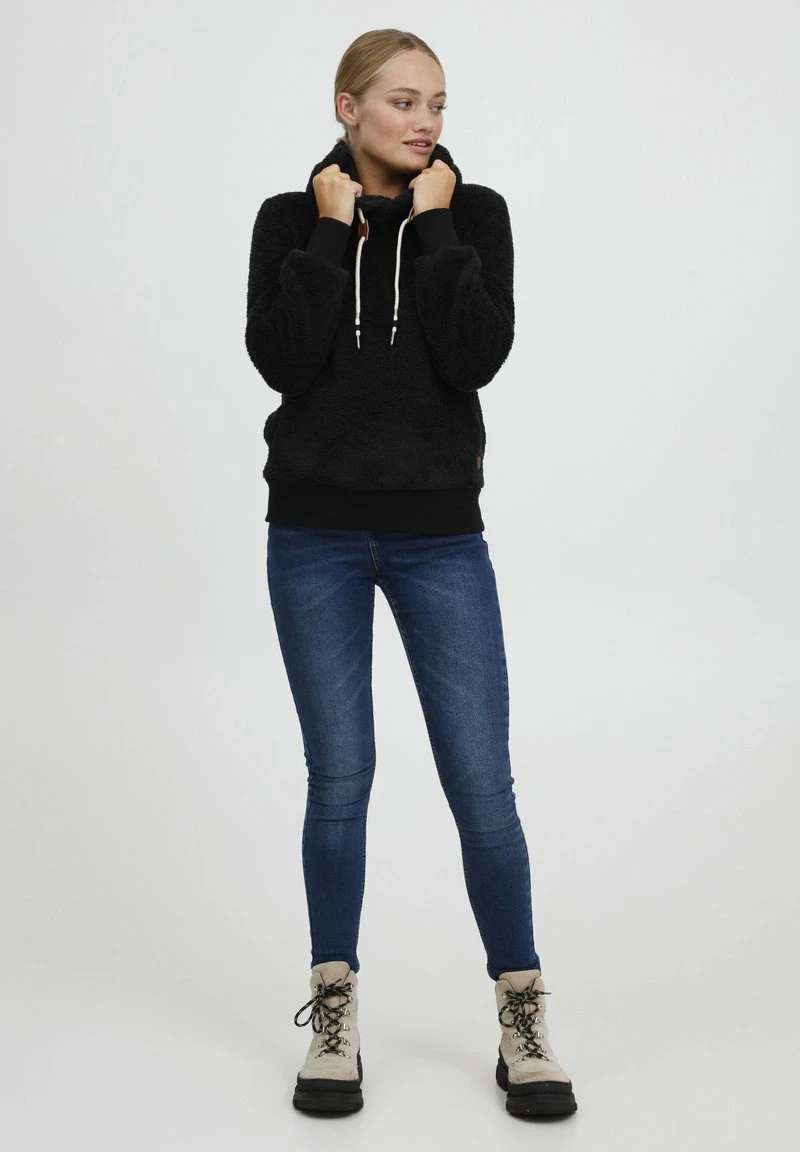 Oxmo OXANNIKEN - Jersey Con Capucha - Black, Mujer 2 Oxmo OXANNIKEN - Jersey Con Capucha - Black, Mujer - Imagen 2