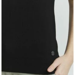 Oxmo OXHELIN - Camiseta Básica - Black, Mujer -Oxmo tienda en línea e1d256e9eee640cf863a2a5550be7bdb