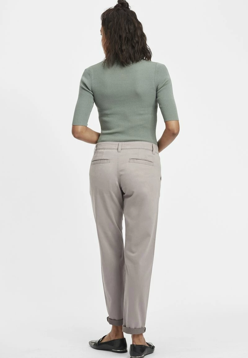Oxmo OXDONETA - Pantalones Chinos - Mid Grey , Mujer 3 Oxmo OXDONETA - Pantalones Chinos - Mid Grey , Mujer - Imagen 3
