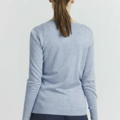 Oxmo Chaqueta De Punto - Kentucky Blue Melange, Mujer 8 Oxmo Chaqueta De Punto - Kentucky Blue Melange, Mujer -Oxmo tienda en línea e47ed7319e824db6a50e3dd9d065b500