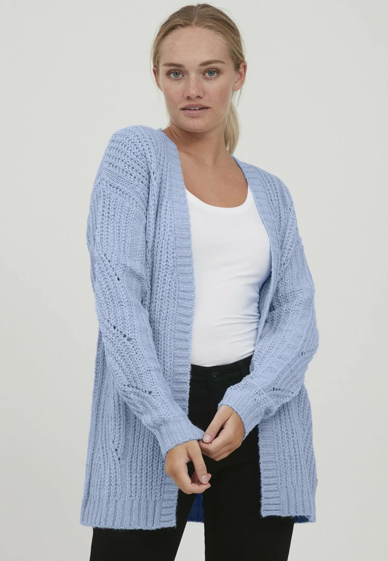 Oxmo OXCLEA - Chaqueta De Punto - Sky Blue, Mujer 1 Oxmo OXCLEA - Chaqueta De Punto - Sky Blue, Mujer