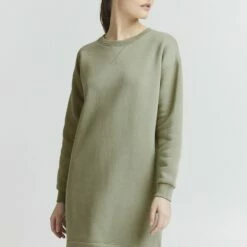 Oxmo HOLLY - Vestido Informal - Seagrass , Mujer