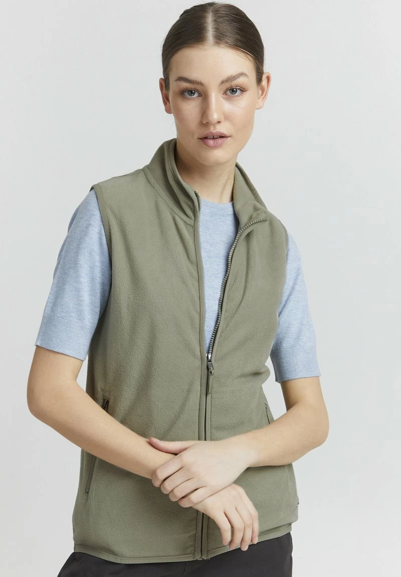 Oxmo RAGNARA - Chaleco - Seagrass , Mujer 1 Oxmo RAGNARA - Chaleco - Seagrass , Mujer