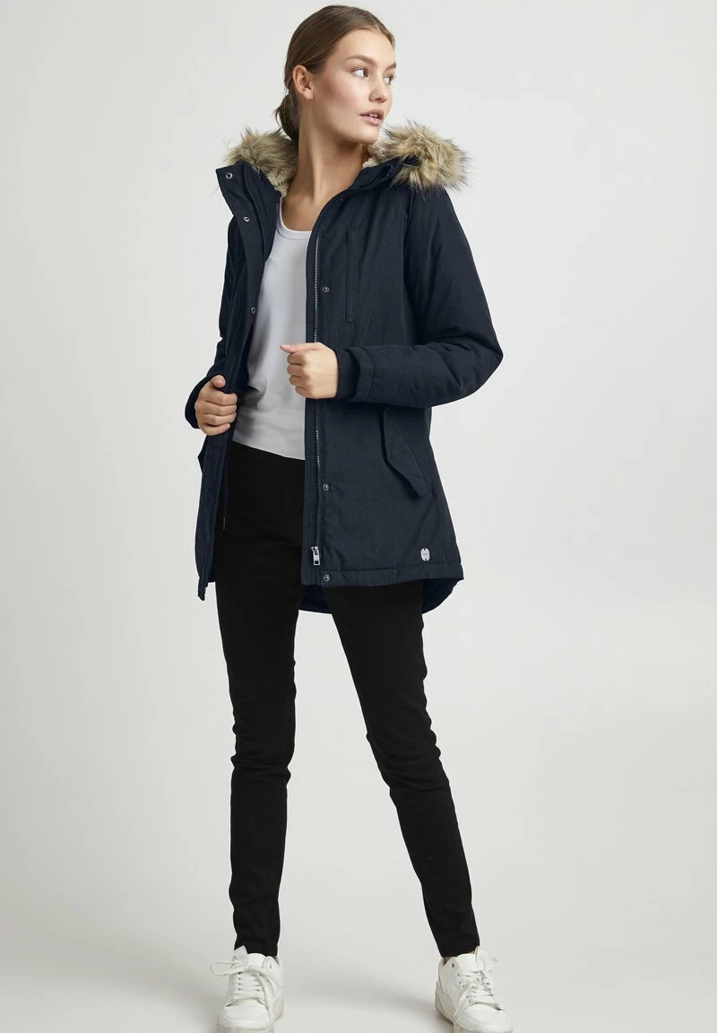 Oxmo OXLOKA - Abrigo De Invierno - Total Eclipse , Mujer 2 Oxmo OXLOKA - Abrigo De Invierno - Total Eclipse , Mujer - Imagen 2