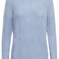Oxmo OXCHIARA - Jersey De Punto - Sky Blue , Mujer -Oxmo tienda en línea e892c068a38c419f8c63667ae7f19e3c