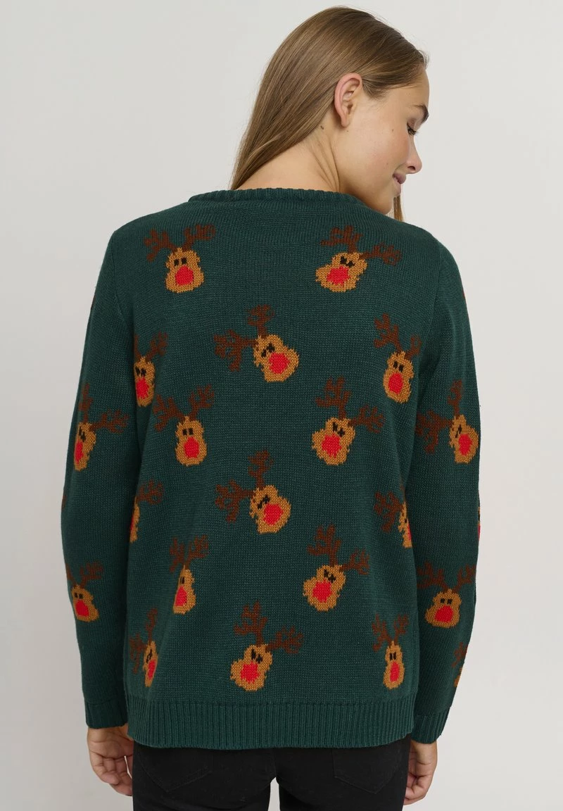 Oxmo OXCHRISTEL - Jersey De Punto - Botanical Garden, Mujer 3 Oxmo OXCHRISTEL - Jersey De Punto - Botanical Garden, Mujer - Imagen 3