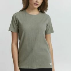 Oxmo PIM - Camiseta Básica - Seagrass , Mujer