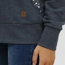 Oxmo OXULRIKA - Jersey Con Capucha - Total Eclipse Melange, Mujer -Oxmo tienda en línea eb95a20ca5754b9082d8454905d6f617