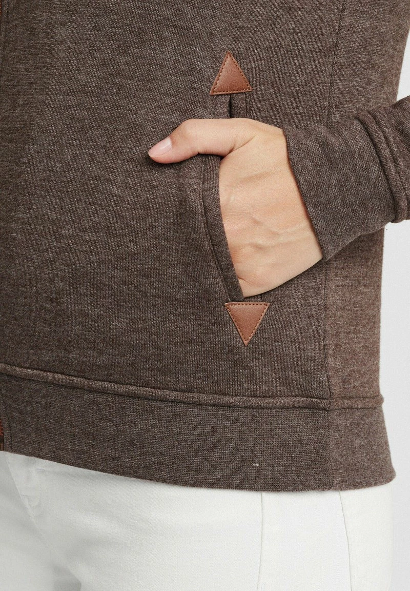 Oxmo OXVICKY - Sudadera Con Cremallera - Coffe B Me , Mujer 5 Oxmo OXVICKY - Sudadera Con Cremallera - Coffe B Me , Mujer - Imagen 5