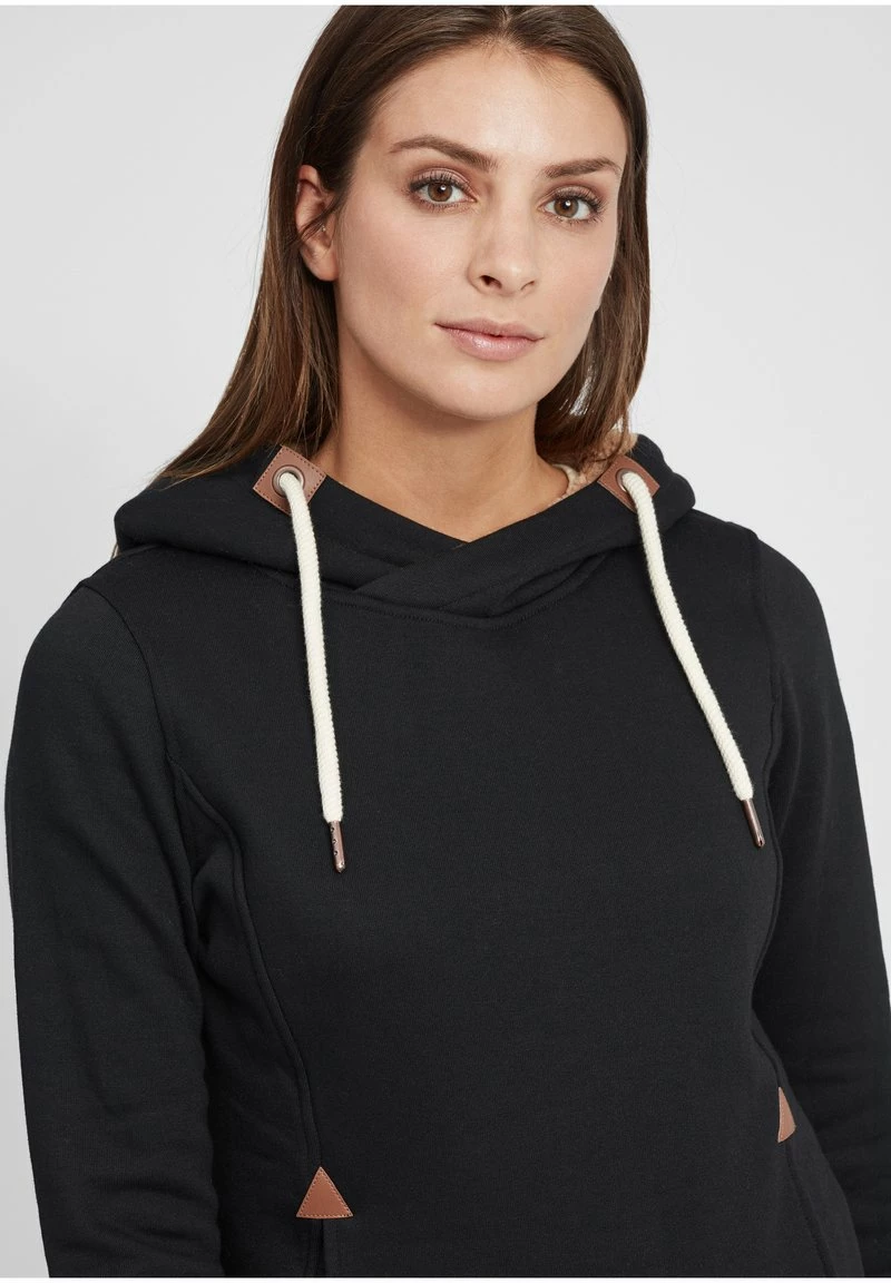Oxmo OXVICKY - Jersey Con Capucha - Black Pil , Mujer 4 Oxmo OXVICKY - Jersey Con Capucha - Black Pil , Mujer - Imagen 4