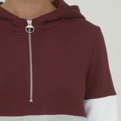 Oxmo OXOMARA - Jersey Con Capucha - Wine Red , Mujer -Oxmo tienda en línea ececd16bb00b476290224971ed446cc5