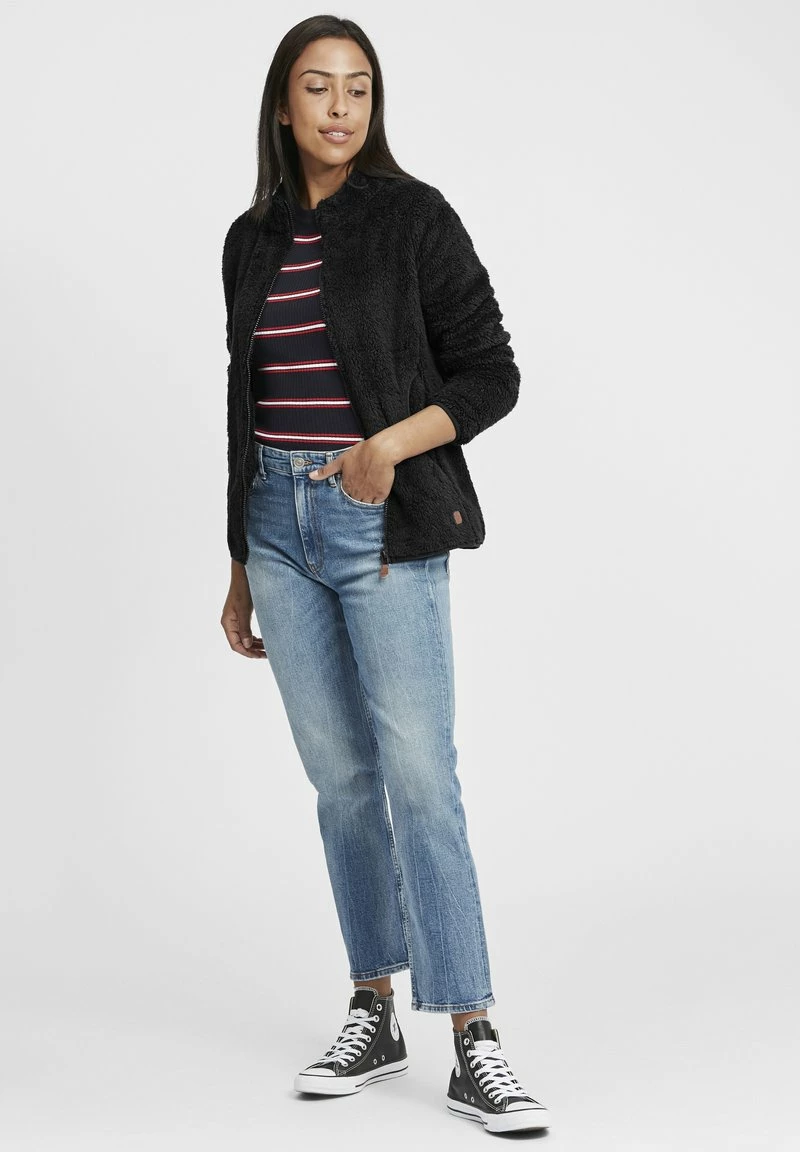 Oxmo OXTELSA - Sudadera Con Cremallera - Black , Mujer 2 Oxmo OXTELSA - Sudadera Con Cremallera - Black , Mujer - Imagen 2