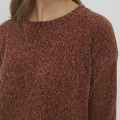Oxmo OXELVINA - Jersey De Punto - Dark Cinnamon , Mujer -Oxmo tienda en línea f0eaee929c6d43cbb0e377e9103bfd89
