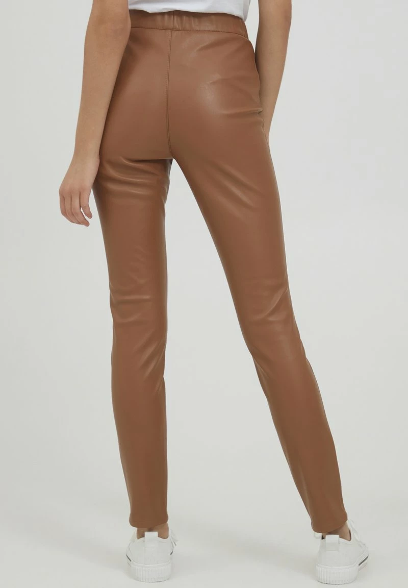 Oxmo PAULINE - Pantalones - Toffee , Mujer 3 Oxmo PAULINE - Pantalones - Toffee , Mujer - Imagen 3