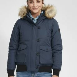 Oxmo OXACILA - Chaqueta De Invierno - Insignia Blue, Mujer