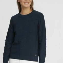 Oxmo OXDOTTA - Jersey De Punto - Total Eclipse , Mujer