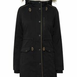 Oxmo OXANNA - Parka - Black , Mujer -Oxmo tienda en línea f4a9e52498bd48248c771bb406ab4359