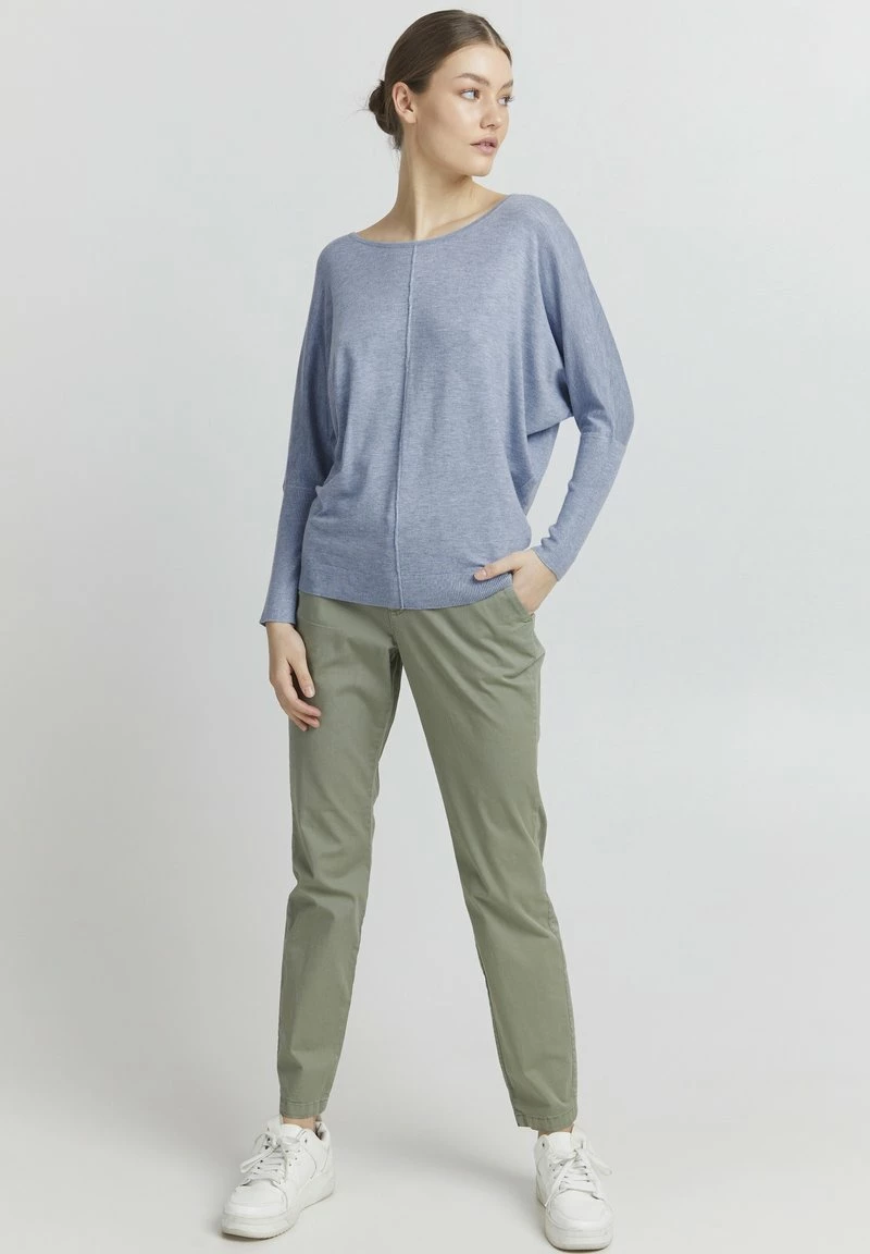 Oxmo OXHERDIS - Jersey De Punto - Kentucky Blue Melange , Mujer 2 Oxmo OXHERDIS - Jersey De Punto - Kentucky Blue Melange , Mujer - Imagen 2