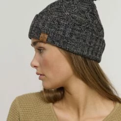 Oxmo OXPOM - Gorro - Black, Mujer -Oxmo tienda en línea f4fbd2cb477749bbb77f24f164bfd162