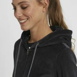 Oxmo OXNICKY - Sudadera Con Cremallera - Insignia B , Mujer -Oxmo tienda en línea f56ceaf533144fa4beac8bb7664f6800