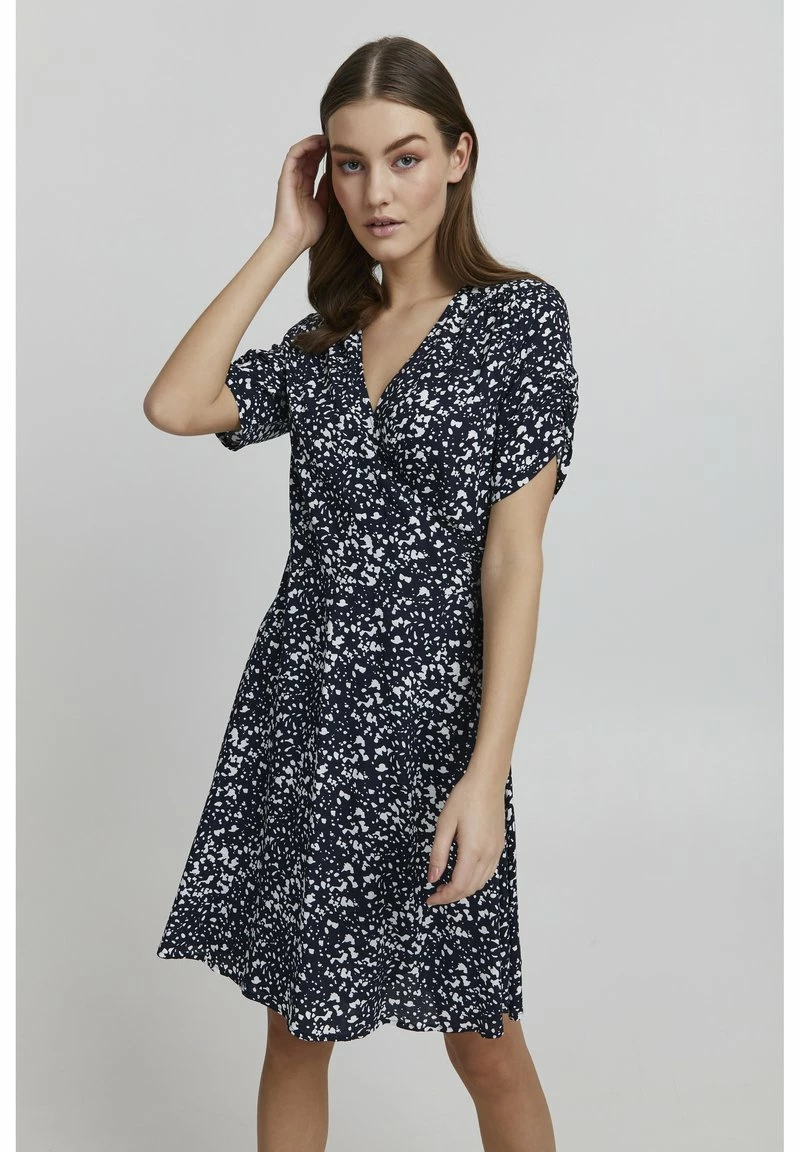 Oxmo OXEMBLA - Vestido Informal - Total Eclipse Mix, Mujer 1 Oxmo OXEMBLA - Vestido Informal - Total Eclipse Mix, Mujer
