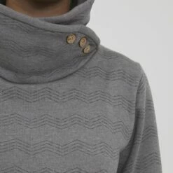 Oxmo OXVERNITA - Sudadera - Medium Grey Melange, Mujer -Oxmo tienda en línea f62eb7646aed4fd89419dccdb3d6b09f