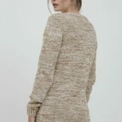 Oxmo OXPHILEMONA - Chaqueta De Punto - Dune , Mujer -Oxmo tienda en línea f7bcdea28bb94e469a1d182d13597489