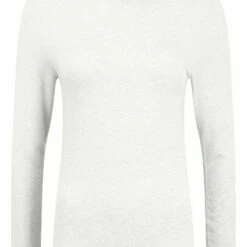 Oxmo OXROSA - Camiseta De Manga Larga - Oyster Grey Melange, Mujer -Oxmo tienda en línea f82e91af91a84b7e998522d9493648b4