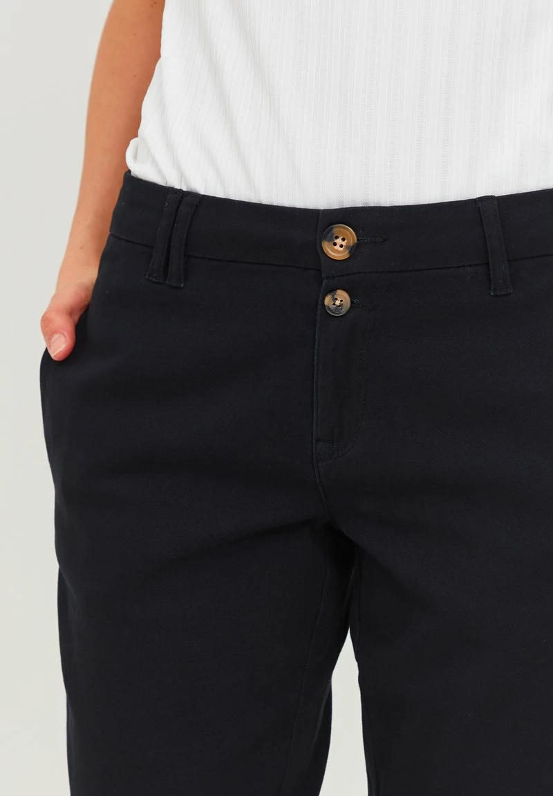 Oxmo OXPILAR - Pantalones Chinos - Black , Mujer 4 Oxmo OXPILAR - Pantalones Chinos - Black , Mujer - Imagen 4
