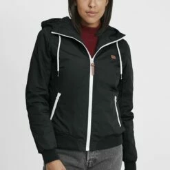 Oxmo TILLA - Chaqueta De Entretiempo - Black, Mujer