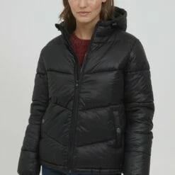 Oxmo OXTABEA - Chaqueta De Invierno - Black , Mujer