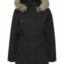 Oxmo OXMARIBEL - Abrigo De Invierno - Black , Mujer -Oxmo tienda en línea fae52c8105b749b8bdc5c17e51a488ff