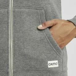 Oxmo OXBINJA - Sudadera Con Cremallera - Grey Melange, Mujer -Oxmo tienda en línea fbb43d02eee74770b346b7ef5a533484