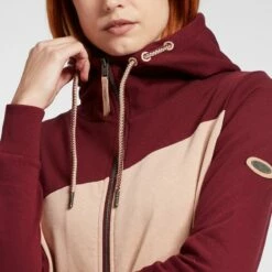 Oxmo OXAGGI - Sudadera Con Cremallera - Wine Red, Mujer 9 Oxmo OXAGGI - Sudadera Con Cremallera - Wine Red, Mujer -Oxmo tienda en línea fc6892fad5ce434f9ffe4dcd680b390a
