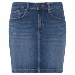 Oxmo OXADRIA - Falda Vaquera - Antique Blue , Mujer -Oxmo tienda en línea fd0fa7dc8adb45679a519c592751c9e8