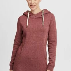 Oxmo OXVICKY - Jersey Con Capucha - Wine Red M , Mujer